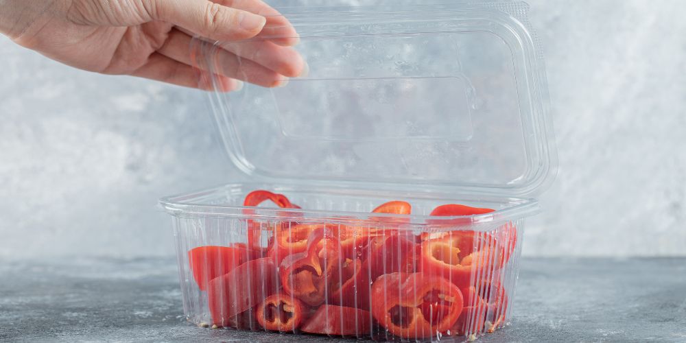 Organize Disposable Plastic Food Containers in the Kitchen