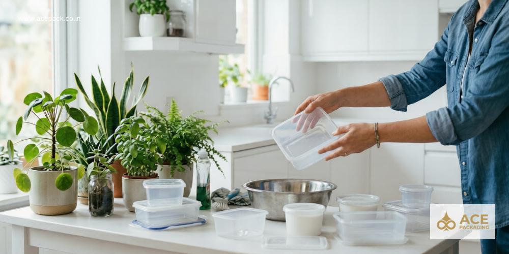 How to Recycle and Reuse Plastic Food Containers