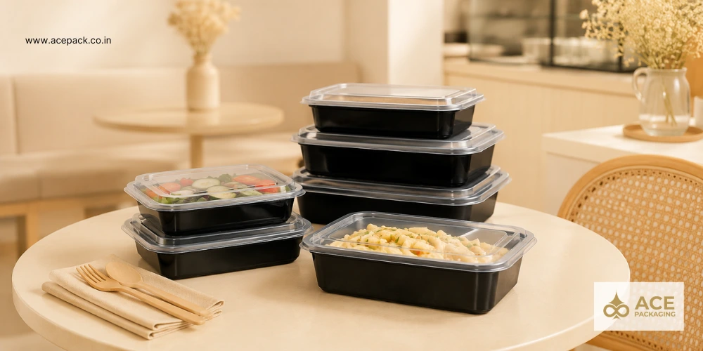 RE Series containers for food packaging