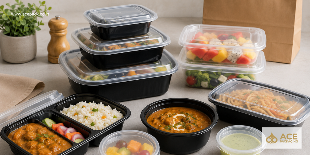 food chain plastic conatiner