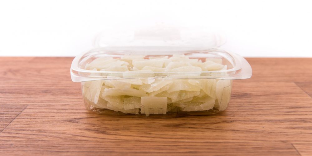 Recycle Hinged Plastic Food Containers