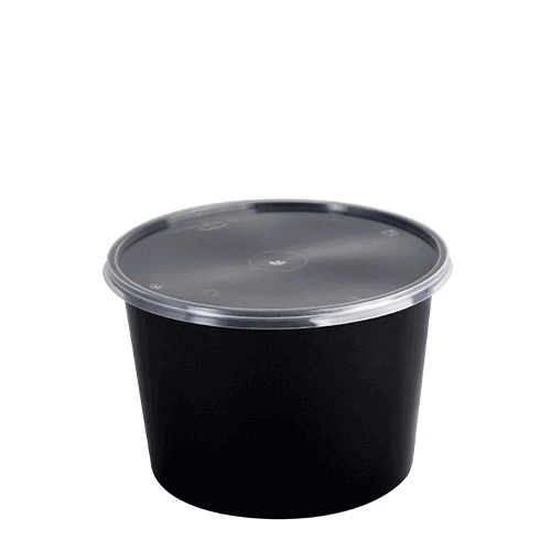 Flat Plastic Containers - 1200ml